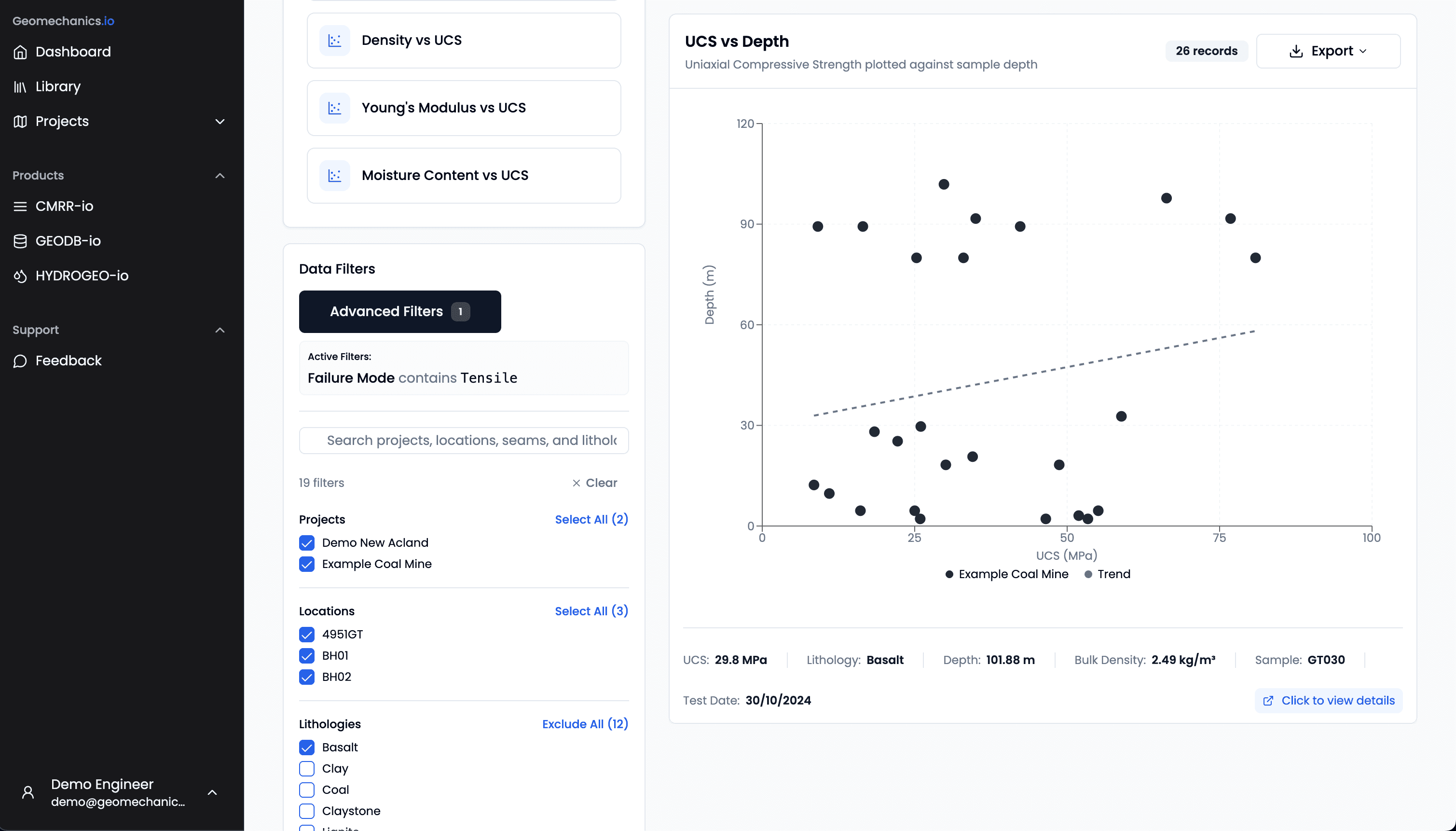QCDB-io Material Snapshot Overview Screenshot